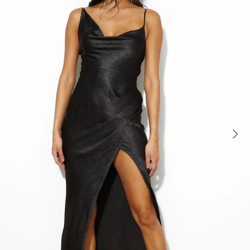 Elegant Black Evening Gown